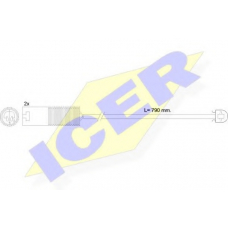 610240 E C ICER Сигнализатор, износ тормозных колодок