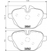 MDB2948 MINTEX Комплект тормозных колодок, дисковый тормоз