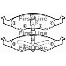 FBP1620 FIRST LINE Комплект тормозных колодок, дисковый тормоз