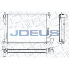 RA0120860 JDEUS Радиатор, охлаждение двигателя