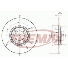 BD-1503 FREMAX Тормозной диск