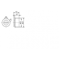 TKR 9181 TIMKEN Натяжной ролик, ремень грм