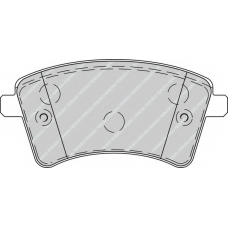 FDB4256 FERODO Комплект тормозных колодок, дисковый тормоз