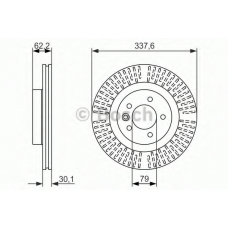 0 986 479 705 BOSCH Тормозной диск