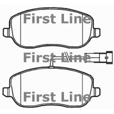 FBP3593 FIRST LINE Комплект тормозных колодок, дисковый тормоз