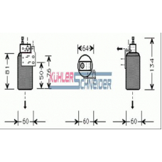 8934501 KUHLER SCHNEIDER Осушитель, кондиционер