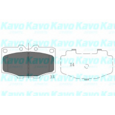 KBP-9028 KAVO PARTS Комплект тормозных колодок, дисковый тормоз