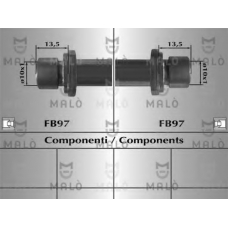 80649 Malo Тормозной шланг