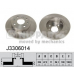 J3306014 NIPPARTS Тормозной диск