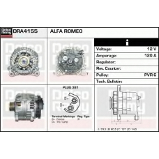 DRA4155 DELCO REMY Генератор