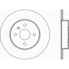 BDR2175.10 OPEN PARTS Тормозной диск