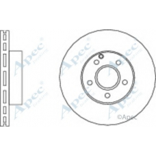DSK2585 APEC Тормозной диск