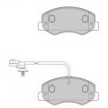 FD7510V NECTO Комплект тормозных колодок, дисковый тормоз