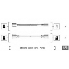 941095330584 MAGNETI MARELLI Комплект проводов зажигания