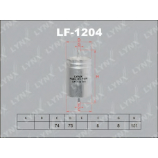 LF-1204 LYNX Фильтр топливный