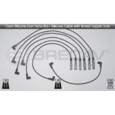 14.518 BRECAV Комплект проводов зажигания
