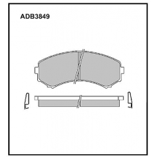 ADB3849 Allied Nippon Тормозные колодки