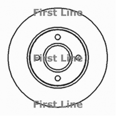 FBD1073 FIRST LINE Тормозной диск