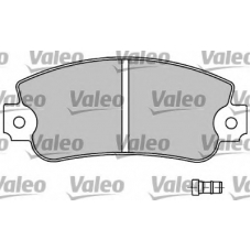 597015 VALEO Комплект тормозных колодок, дисковый тормоз