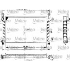 730483 VALEO Радиатор, охлаждение двигателя