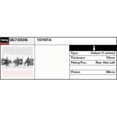 DC73036 DELCO REMY Тормозной суппорт