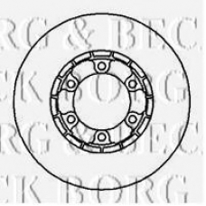 BBD4303 BORG & BECK Тормозной диск