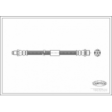 19032520 CORTECO Тормозной шланг