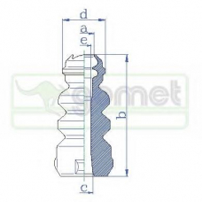 1129508 GOMET Буфер, амортизация