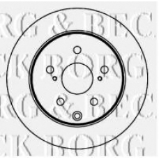 BBD4603 BORG & BECK Тормозной диск