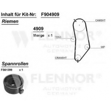 F924496V FLENNOR Комплект ремня грм