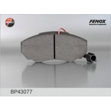 BP43077 FENOX Комплект тормозных колодок, дисковый тормоз