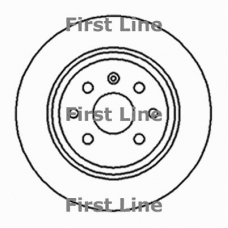 FBD840 FIRST LINE Тормозной диск