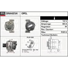 DRA4254 DELCO REMY Генератор