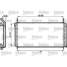 816971 VALEO Конденсатор, кондиционер