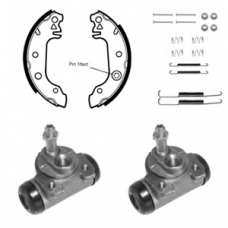 697 DELPHI Комплект тормозных колодок