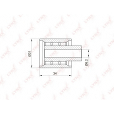 PB3031 LYNX Ролик направляющий / грм