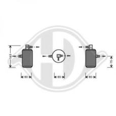 8406001 DIEDERICHS Осушитель, кондиционер