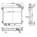 57902 NRF Радиатор, охлаждение двигател