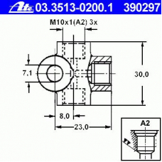 03.3513-0200.1 ATE Соединительный / распределительный элемент, трубоп