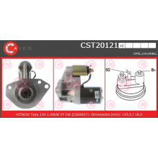 CST20121AS CASCO Стартер