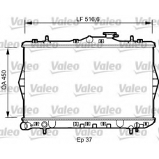 734957 VALEO Радиатор, охлаждение двигателя