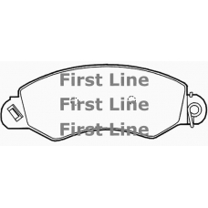 FBP3618 FIRST LINE Комплект тормозных колодок, дисковый тормоз