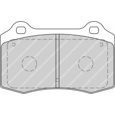 FSL1957 FERODO Комплект тормозных колодок, дисковый тормоз