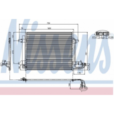 94690 NISSENS Конденсатор, кондиционер