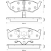 573071B BENDIX Комплект тормозных колодок, дисковый тормоз