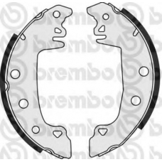 S 61 537 BREMBO Комплект тормозных колодок