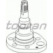 102 819 TOPRAN Ступица колеса
