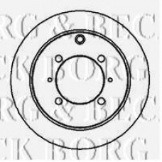 BBD4196 BORG & BECK Тормозной диск