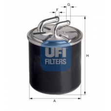 24.436.00 UFI Топливный фильтр