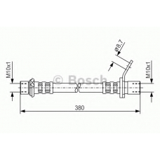 1 987 476 160 BOSCH Тормозной шланг